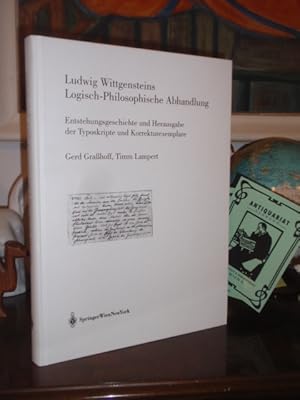 Imagen del vendedor de Ludwig Wittgensteins Logisch-Philosophische Abhandlung. Entstehungsgeschichte und Herausgabe der Typoskripte und Korrekturexemplare. a la venta por Antiquariat Klabund Wien