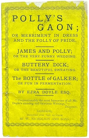 Polly's Gaon, or, Merriment in Dress and the Folly of Pride : James and Polly, or, The Very Funny...