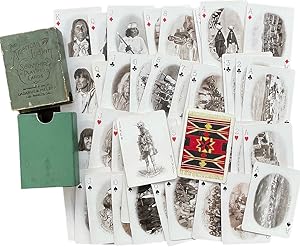 The American Indian Souvenir Paying Cards. [with] The American Indian Souvenir Playing Cards [sec...