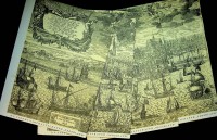 Seller image for Set 7 menukaarten SMN thema Amsterdam 1606 for sale by nautiek