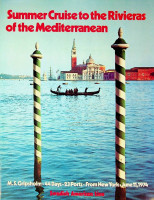 Imagen del vendedor de Brochure Summer Cruise Gripsholm Mediterranean 1974 a la venta por nautiek