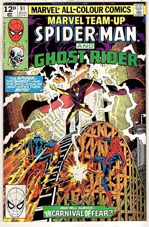 Seller image for Marvel Team-Up #91: Spider-Man and Ghost Rider for sale by High Street Books