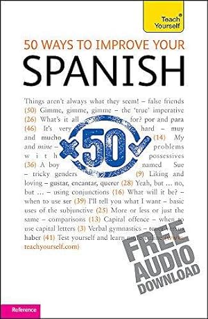 Seller image for 50 ways to improve your Spanish:Teach Yourself for sale by WeBuyBooks