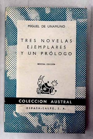 Tres novelas ejemplares y un prólogo