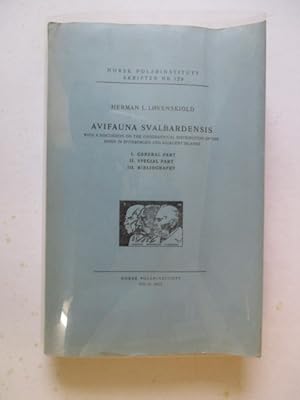 Seller image for Avifauna Svalbardensis with a Discussion on the Geographical Distribution of the Birds in Spitsbergen and Adjacent Islands. for sale by GREENSLEEVES BOOKS