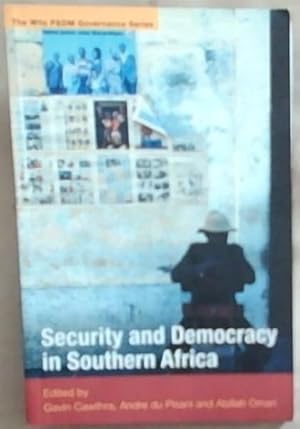 Immagine del venditore per Security and Democracy in Southern Africa (Wits P and DM Governance) venduto da Chapter 1