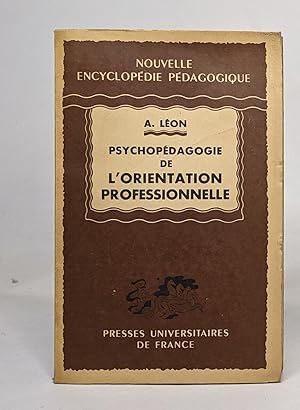 Psychopédagogie de l'orientation professionnelle