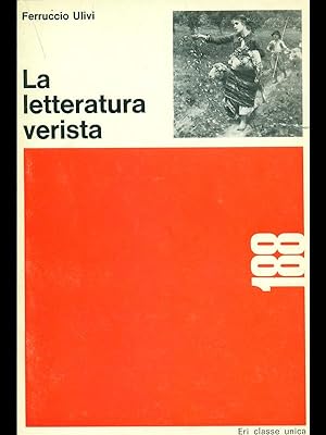 Bild des Verkufers fr La letteratura verista zum Verkauf von Librodifaccia