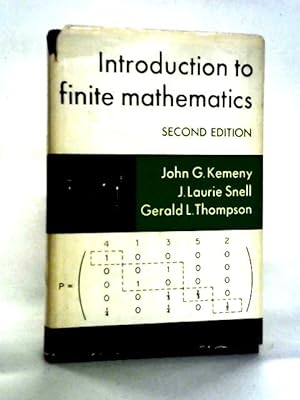 Seller image for Introduction to Finite Mathematics for sale by World of Rare Books