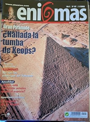 ENIGMAS DEL HOMBRE Y DEL UNIVERSO. AÑO X Nº 107. GRAN PIRAMIDE ¿HALLADA LA TIMBA DE KEOPS?