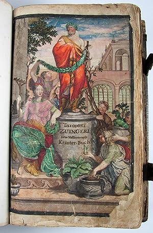 Seller image for Theatrum botanicum, Das ist: Neu vollkommenes Kruter-Buch. for sale by Antiquariat F. Neidhardt