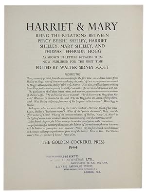 Imagen del vendedor de HARRIET & MARY . . a la venta por Kay Craddock - Antiquarian Bookseller