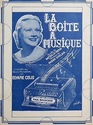 Image du vendeur pour SINCLAIR Roger La bote  musique Chant Piano 1946 mis en vente par partitions-anciennes