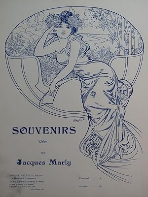MARLY Jacques Souvenirs Piano 1906