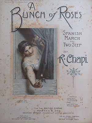 Imagen del vendedor de CHAPI R. A Bunch of Roses Piano 1907 a la venta por partitions-anciennes