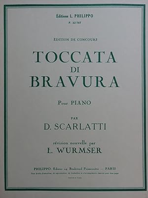 SCARLATTI Domenico Toccata di Bravura Piano