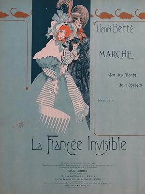 BERTÉ Henri Marche Piano 1913