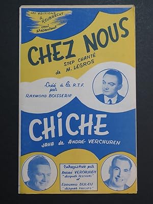 Seller image for Chez Nous M. Legros Chiche Andr Verchuren Accordon for sale by partitions-anciennes