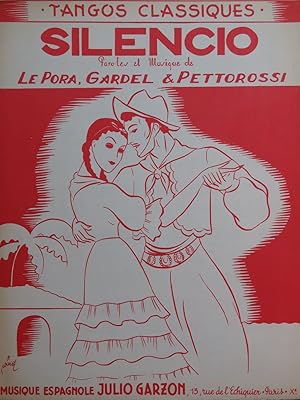 LE PERA GARDEL PETTEROSSI Silencio Chant Piano 1947