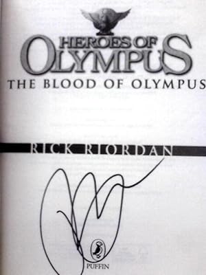 Seller image for The Blood of Olympus (Heroes of Olympus Book 5) for sale by World of Rare Books