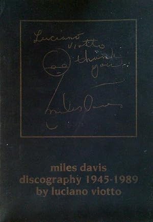 Miles Davis discography 1945-1989