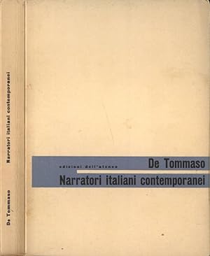 Imagen del vendedor de Narratori italiani contemporanei a la venta por Biblioteca di Babele