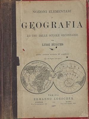 Bild des Verkufers fr Nozioni elementari di Geografia (ad uso delle scuole elementari) zum Verkauf von Biblioteca di Babele