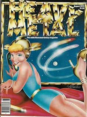 Seller image for Heavy Metal Magazine Vol. III. N 4, August 1979. The Adult illustrated fantasy magazine. ( Metal Hurlant, version amricaine ). for sale by Librairie Victor Sevilla