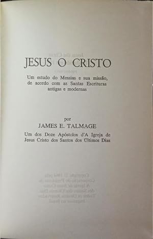 Seller image for JESUS O CRISTO. for sale by Livraria Castro e Silva