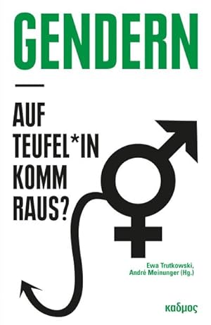 Bild des Verkufers fr Gendern - auf Teufel\*in komm raus? zum Verkauf von AHA-BUCH GmbH