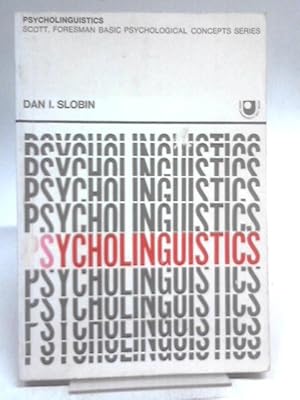 Imagen del vendedor de Psycholinguistics a la venta por World of Rare Books