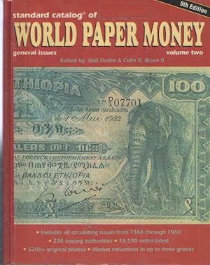 Image du vendeur pour Standard Catalog of World Paper Money. Volume Two - General Issues 1368 - 1960 mis en vente par Bij tij en ontij ...