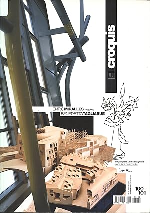 El Croquis 100/101: Enric Miralles + Benedetta Tagliabue 1996 - 2000. Maps for a Cartography / Ma...