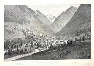 Imagen del vendedor de Les Pyrnes Monumentales et Pittoresques - Vue Generale de Cauterets (prise du Mamelon Vert) a la venta por Frame