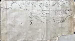 Imagen del vendedor de Chart of the Coast of Africa from the Strait of Gibraltar to Sierra Leone a la venta por Frame