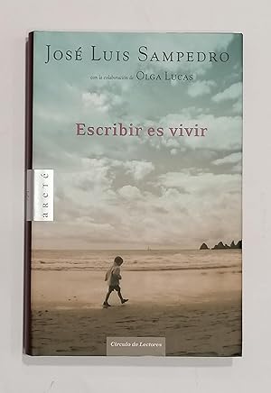 Imagen del vendedor de Escribir es vivir. a la venta por ARREBATO LIBROS