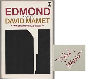Imagen del vendedor de Edmond (Signed First Edition) a la venta por Jeff Hirsch Books, ABAA