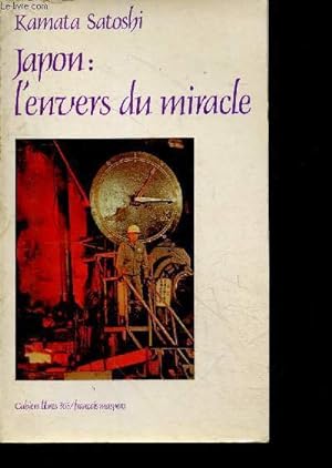 Image du vendeur pour Japon : L'envers du miracle - Cahiers libres N365 mis en vente par Le-Livre