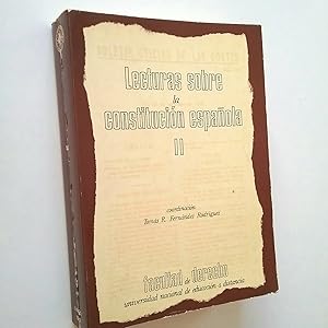 Imagen del vendedor de Lecturas sobre la constitucin espaola II a la venta por MAUTALOS LIBRERA