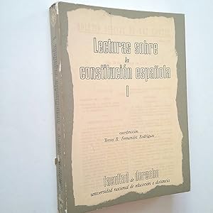 Imagen del vendedor de Lecturas sobre la constitucin espaola I a la venta por MAUTALOS LIBRERA