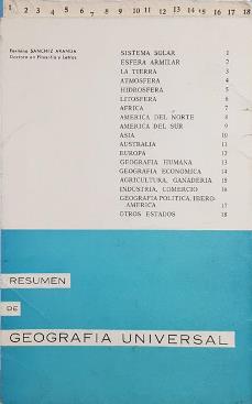 Seller image for RESUMEN DE GEOGRAFIA UNIVERSAL for sale by ALZOFORA LIBROS