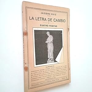 Seller image for La letra de cambio for sale by MAUTALOS LIBRERA