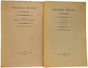 Image du vendeur pour Virginia Woolf: A Biography. Volumes One and Two: Virginia Stephen 1882-1912; Mrs Woolf 1912-1941 mis en vente par Adrian Harrington Ltd, PBFA, ABA, ILAB