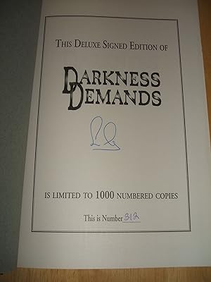 Seller image for Darkness Demands for sale by biblioboy