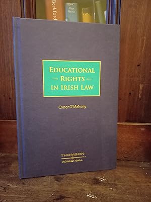 Imagen del vendedor de Educational Rights in Irish Law a la venta por Temple Bar Bookshop