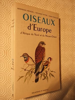 Bild des Verkufers fr Oiseaux d'Europe, d'Afrique du Nord et du Moyen-Orient. zum Verkauf von Domifasol