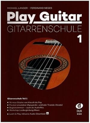 Imagen del vendedor de Edition Dux Play Guitar Gitarrenschule 1 a la venta por Rheinberg-Buch Andreas Meier eK