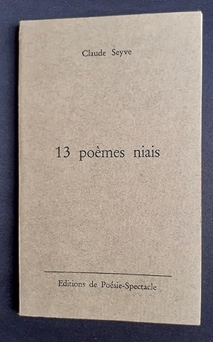 13 poèmes niais.