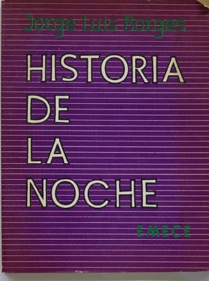 Imagen del vendedor de Historia de la noche a la venta por Librera Alonso Quijano