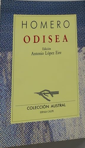 Imagen del vendedor de Odisea a la venta por Librera Alonso Quijano
